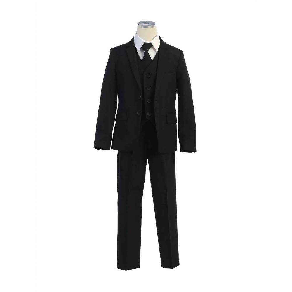 NEW SWEET KIDS boy's five piece suit set in black